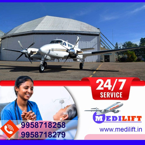 Medilift Air Ambulance from Ranchi provides world-class medical support with an experienced medical crew that helps keep patient transportation safe. If you want to take advantage of our air ambulance and get treatment in the best hospital in the country, then contact us today.
Web:- https://bit.ly/2HkZPvi