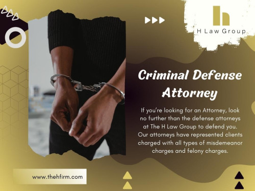 Finding the right legal representation is crucial to protect your future when facing criminal charges. The expertise and skills of a knowledgeable criminal Defense Attorney can make a significant difference in the outcome of your case. 

Official Website: https://www.thehfirm.com

Click here for more Information: https://www.thehfirm.com/california/los-angeles-criminal-attorney

H Law Group
Address: 714 W Olympic Blvd, Los Angeles, CA 90015, United States
Phone : +12134635888

Find Us On Google Maps : https://g.page/h-law-group

Google Business Site: https://h-law-group.business.site/

Our Profile: https://gifyu.com/thehfirm

More Images:
https://rcut.in/blVsMzTy
https://rcut.in/qeODojvr
https://rcut.in/zJvuPFTi
https://rcut.in/nouQyWze