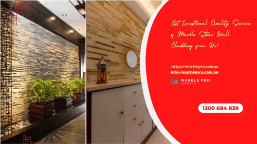 Want to get a quote for your upcoming marble stone wall cladding project? Reach the Marble Pro team and avail of our exceptional quality service from our natural stone specialists. For more information, explore our official site https://marblepro.com.au/ or call at 1300 684 839 at your convenience.