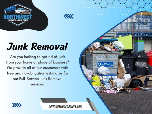 By hiring Everett junk removal professionals, you can save valuable time and energy that can be better utilized in other aspects of your life. These experts have the tools, equipment, and manpower to handle the removal process quickly and efficiently.

Official Website: https://northwestjunkhaulers.com/

Northwest Junk Haulers
Address:  9023 Merchant Way, Everett, WA 98208, United States
Phone: +14255350247

Find Us On Google Maps: http://goo.gl/maps/RVHe5Xmph1ZZM4Nv7

Google Business Site: https://northwest-junk-haulers.business.site/

Our Profile: https://gifyu.com/northwestjunk

More Images:
https://rcut.in/OUxRWhKV
https://rcut.in/lrknyfqS
https://rcut.in/NOthJNuG