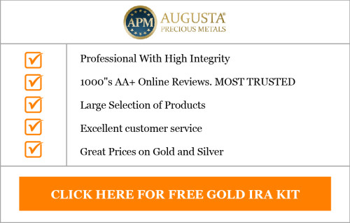 Best 5 Gold IRA Company Review - https://netboxgold.net/Best5GoldIRA

Augusta Precious Metals is a highly reputed IRA firm with many years of experience in supplying precious metals Gold IRA accounts for investors. It provides the safest and most secure precious metal products. We have worked with thousands of customers and are well known for honesty in pricing, excellent customer service, and excellent customer service. The company handles the hassle of defining a gold IRA account for its clients and allows them to concentrate more on finding the best gold in their portfolio.