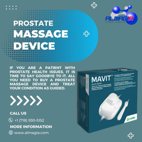 If you are a patient with prostate health issues, it is time to say goodbye to it. All you need to buy a prostate massage device and treat your condition as guided. Almagia International has great deals for this device. Visit the website to learn more and buy now.