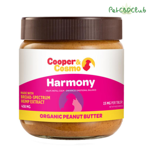 Cooper&Cosmo – CBD Pet – Harmony Organic Peanut Butter – 450mg