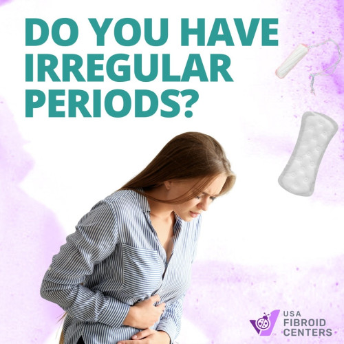 Due to fibroids, you may experience a heavy flow that impacts your daily activities. Here are more 14 reasons why you have an irregular period.

https://www.usafibroidcenters.com/blog/11-reasons-why-your-period-is-irregular/