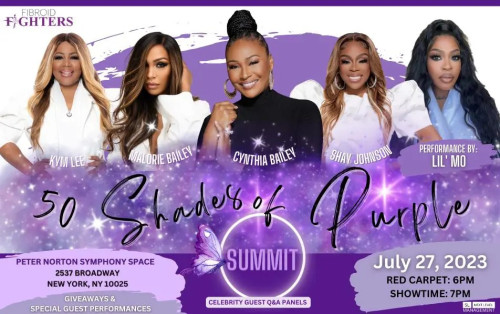 USA Fibroid Centers sponsors the 50 Shades of Purple Summit to raise awareness of fibroids and their impact on women's health. The event will feature speakers from the medical community and women who have been affected by fibroids.

https://www.usafibroidcenters.com/blog/usa-fibroid-centers-sponsors-50-shades-of-purple-summit/
