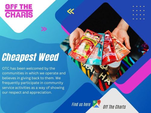 Whether you're new to the world of weed, looking for the cheapest weed Palm Springs or a seasoned cannabis enthusiast, the vast array of strains available at Off The Charts Palm Springs dispensary ensures that there's something for everyone. 

Official Website: https://www.offthechartsshop.com

Clik here for more information: https://www.offthechartsshop.com/locations/marijuana-dispensary-palm-springs-ca

OTC Palm Springs
Address: 1508 S Palm Canyon Dr, Palm Springs, CA 92264, United States
Phone: +17606997402

Find Us On Google Maps: http://goo.gl/maps/BWmowJxCqa7k6gsz8

Google Business Site: https://offthecharts-palm-springs.business.site/

Our Album: https://gifyu.com/album/CTI

More Images:
https://rcut.in/gwWyQBNd
https://rcut.in/JdYprTej
https://rcut.in/zsFjSHLy
https://rcut.in/pYSZDvZb