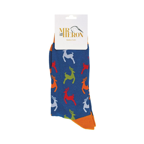 MH234 Leaping Deer (Navy)