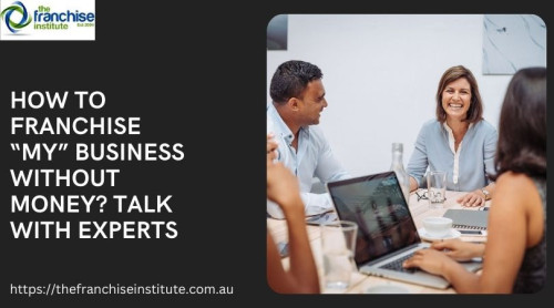 Do you always wonder about expanding your business across the country? Instead of asking how to franchise “my” business around, consult with professional franchise consultants. Having years of skills, our team at The Franchise Institute can be the one for your needs. We’re well aware of the latest franchising rules and criteria. Hence, we’ll check your brand to see if franchising is good for you or not. Check our site for more information: https://thefranchiseinstitute.com.au/.