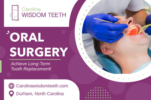 Our oral surgery team is committed to delivering superior outcomes, focusing on both functional and aesthetic aspects to restore dental health and improve overall well-being. Contact us now - 919-419-9222.