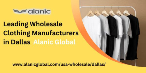 Alanic Global, a renowned brand, offers top-notch wholesale clothing manufacturing services in Dallas. From trendy apparel to custom designs, we deliver high-quality products to retailers and businesses worldwide.
https://www.alanicglobal.com/usa-wholesale/dallas/