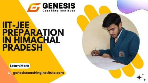 Genesis Coaching Institute in Himachal Pradesh is a premier destination for IIT-JEE preparation. With a proven track record of success, Genesis provides top-notch guidance to aspiring engineers. Their experienced faculty imparts comprehensive knowledge and effective techniques, ensuring students grasp key concepts thoroughly. The institute's well-structured curriculum, rigorous mock tests, and personalized attention pave the way for students to excel in the competitive exam. Genesis Coaching Institute's commitment to excellence and unwavering support makes it a preferred choice among IIT-JEE aspirants in Himachal Pradesh, guiding them towards a brighter future in the field of engineering.