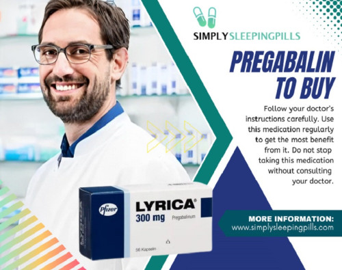 It is prescribed to manage nerve pain caused by conditions like fibromyalgia, diabetic neuropathy, and spinal cord injuries. If you are searching for Pregabalin to buy, remember it is sold under the brand name Lyrica. 

Official Website : https://www.simplysleepingpills.com

Click here for more information : https://www.simplysleepingpills.com/product/pregabalin-300mg/

Our Profile : https://gifyu.com/simplysleeping