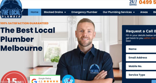 We are a local plumber in Melbourne offering plumbing services across the city.

http://thelocalplumber.com.au/