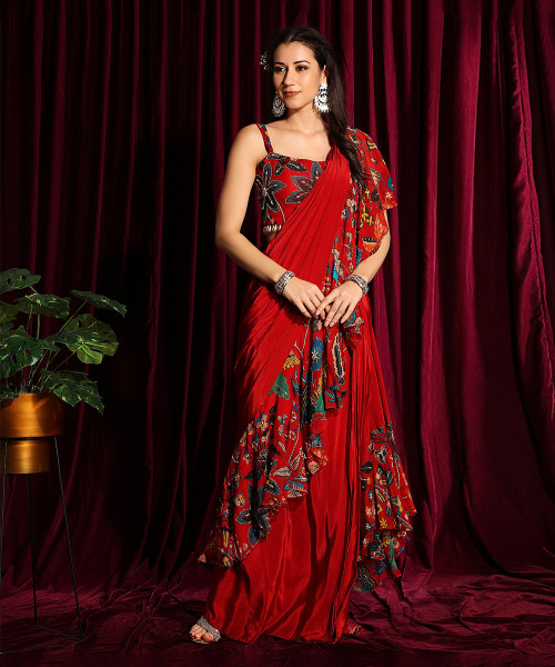 Pre Stitched Saree 2