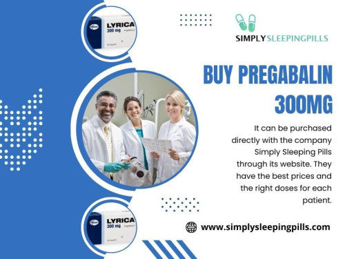 If you're looking to buy Pregabalin 300mg, you've come to the right place. At Simply Sleeping Pills, we understand the importance of convenience, affordability, and quality when it comes to purchasing medications online. 

Official Website : https://www.simplysleepingpills.com

Click here for more information : https://www.simplysleepingpills.com/product/pregabalin-300mg/

My Profile : https://gifyu.com/simplysleeping

More Images :
https://tinyurl.com/ycyzp8ty
https://tinyurl.com/mr8cs225
https://tinyurl.com/5n88kfbm
https://tinyurl.com/33cf8pf4