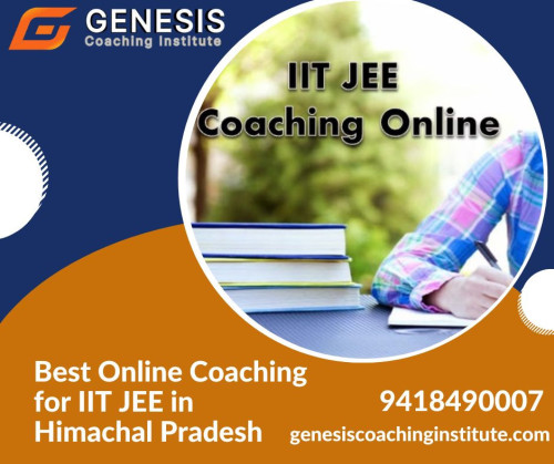 Genesis Coaching Institute is the best online coaching platform for IIT JEE in Himachal Pradesh. With its excellent faculty and comprehensive study materials, Genesis ensures that students receive top-notch guidance and support to excel in their preparation for the prestigious engineering entrance exam. The institute's interactive online classes and regular assessments help students track their progress effectively. Genesis Coaching Institute's proven track record of producing successful IIT JEE candidates makes it a preferred choice among students in Himachal Pradesh. Join Genesis today and embark on your journey towards a successful career in engineering.