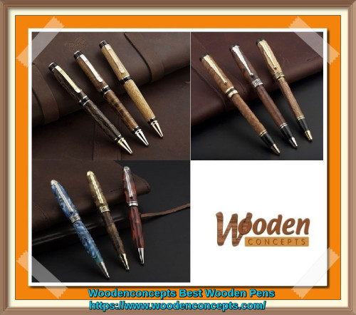 Handmade wood pens of Wooden Concepts make beautiful gifts and showcase the quality of wood material we use as well as the expertise and creativity of our woodwork.
https://www.woodenconcepts.com/