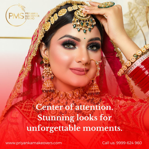 Be the center of attention on your special occasions. Our makeup services ensure you look and feel stunning, creating unforgettable memories.
https://www.priyankamakeovers.com/