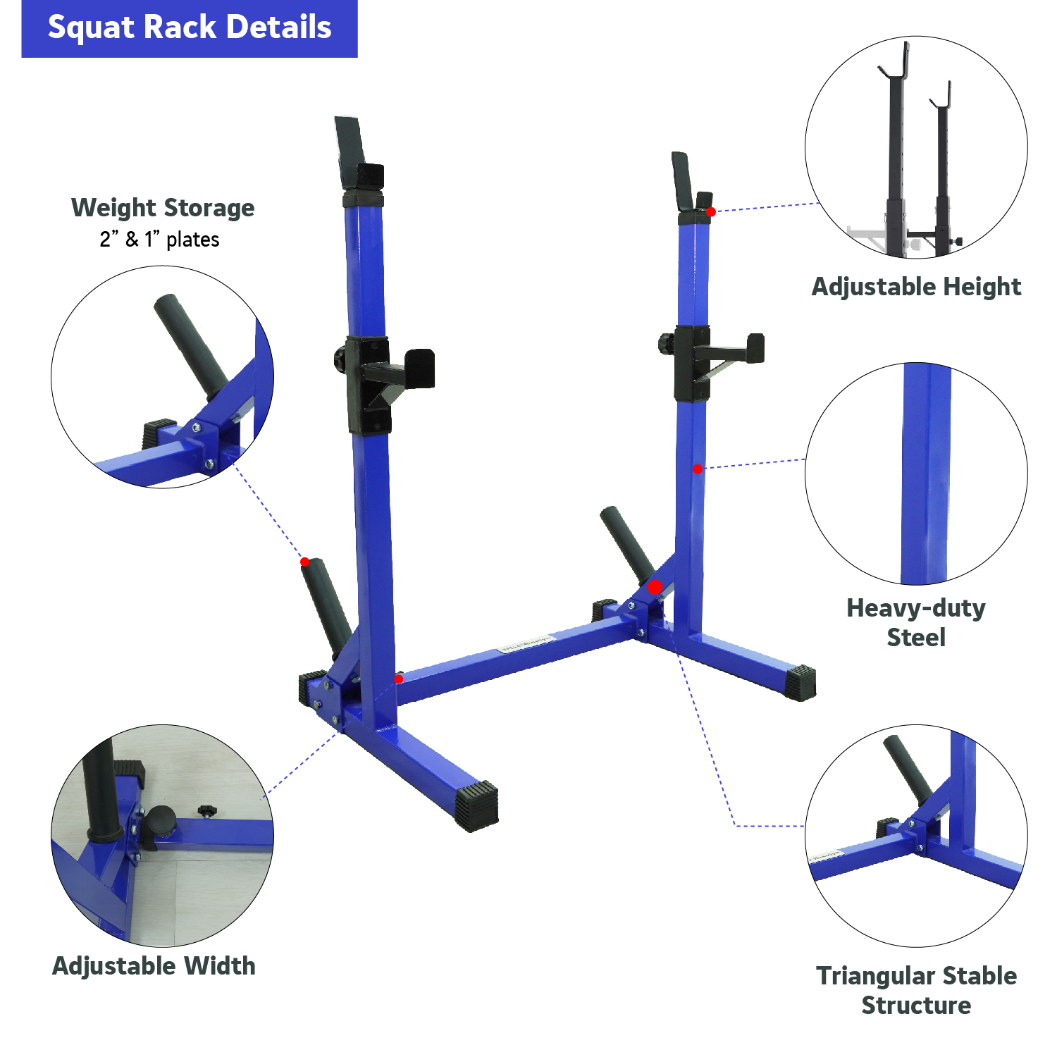 blue squat rack # 3 - Gifyu