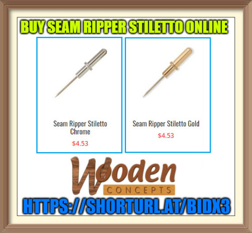 These are compatible with seam ripper handles and these are intended to be a spare and replacement to our seam rippers.
https://www.woodenconcepts.com/product-category/seam-ripper-stiletto/