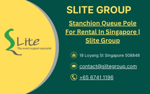 Stanchion Queue Pole For Rental In Singapore Slite Group