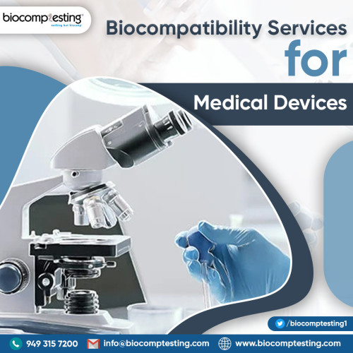 We offer biocompatibility services for medical devices. Our expert biocompatibility services ensure smooth regulatory compliance, instilling trust in medical innovation. We ensure your medical equipment meets stringent safety standards, enhancing consumer confidence and driving business success. Get in touch with us now!

https://www.biocomptesting.com/industries/