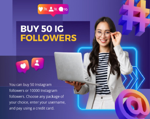 Buy 50 IG Followers