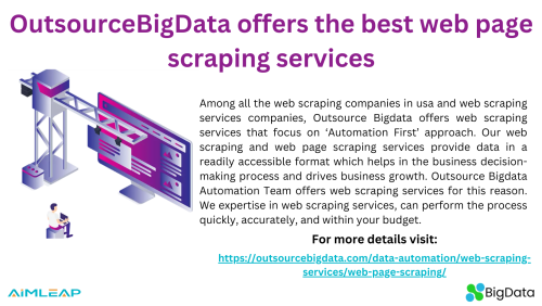 Efficient Web Page Scraping Services from Outsource Bigdata