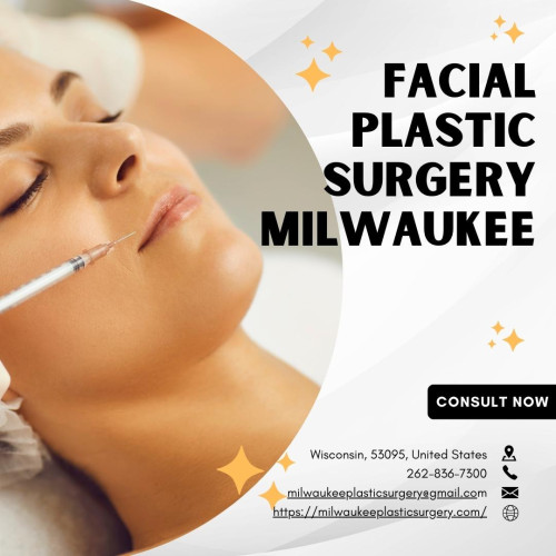 Get the Best facial plastic surgery treatment at Milwaukee Plastic Surgery. Our expert team is dedicated to enhancing your natural beauty through safe and effective treatments. From facelifts to rhinoplasty, discover personalized solutions that cater to your unique goals.
Visit here:-https://milwaukeeplasticsurgery.com/face/