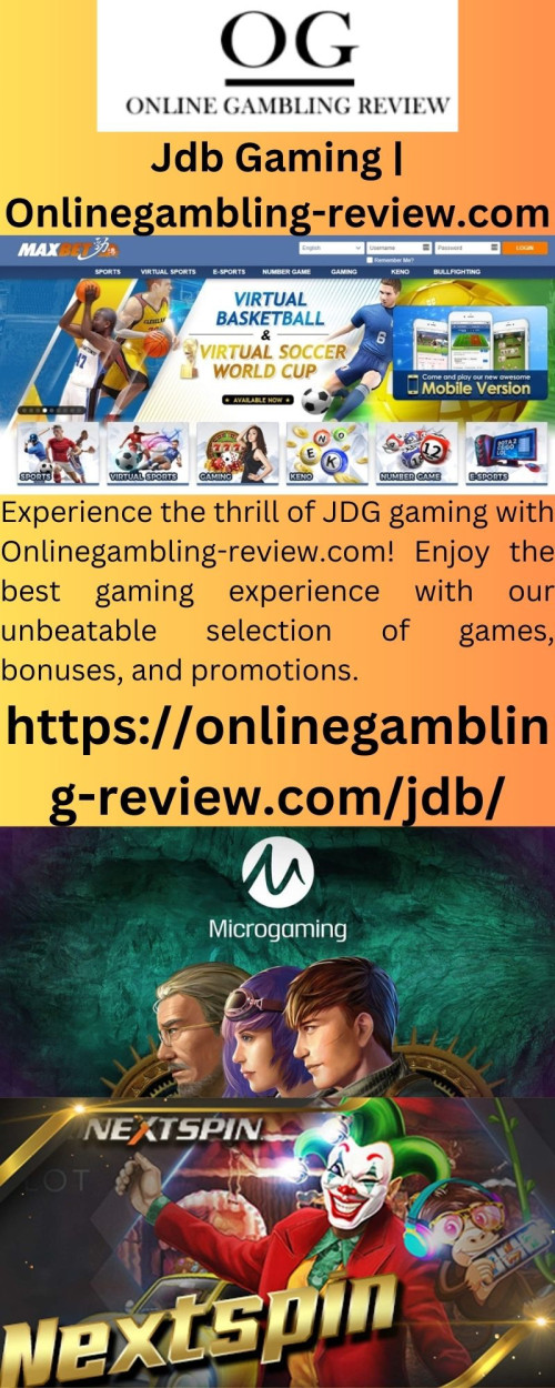 Experience the thrill of JDG gaming with Onlinegambling-review.com! Enjoy the best gaming experience with our unbeatable selection of games, bonuses, and promotions.


https://onlinegambling-review.com/jdb/