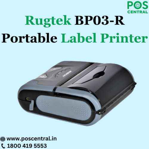 Speed up your labelling process with a maximum printing speed of 60mm per second, ensuring efficient and rapid label creation. Rugtek BP03-R Mobile Printer boasts dimensions of 113×103×45mm, making it easy to carry and store when not in use. Weighing in at just 335g, it is incredibly lightweight, making it a portable solution for all your labelling needs. Whether you need labels in English, Spanish, Chinese, or any other language, it supports a wide range of languages to cater to your specific requirements. Get the BP03-R Rugtek Portable Label Printer from the POS Central India website at an affordable cost with free express delivery. Visit https://www.poscentral.in/rugtek-bp03-r-portable-label-printer.html