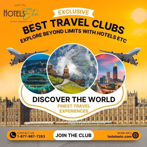 Explore the world like never before with Hotels Etc, standing tall in the realm of Best Travel Clubs. Unleash a realm of budget-friendly travel possibilities. Your gateway to wanderlust is just a click away. Visit our website for more information.

https://hotelsetc.com/