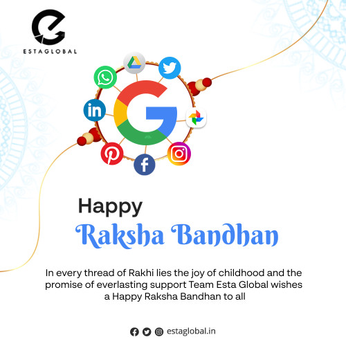 🕊️ Wishing everyone a joyous day filled with cherished moments and heartwarming connections. At Esta Global, we understand the significance of relationships and the power of unity. 💫 Let's strengthen the ties that bind us together!: https://www.estaglobal.in/
  #EstaGlobal #RakhiCelebration #SiblingLove #FamilyFirst #Rakhi2023 #FestivalOfLove #KolkataMarketing #JoyfulConnections #UnityInDiversity #CelebratingTogetherness #MarketingMagic #BondOfLove #KolkataAgency #RakhiVibes #EsteemedConnections #RakhiJoy #BringingPeopleCloser #MarketingExcellence #FestiveCheer #KolkataPride #SpreadPositivity 🎊