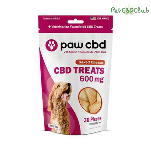 cbdMD – CBD Pet Edible – Baked Cheese Dog Treats – 150mg 600mg