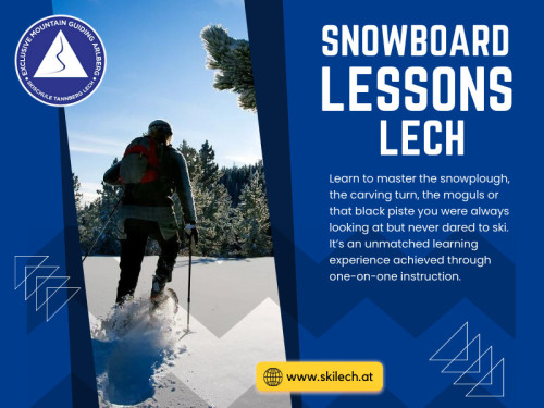 If you're also planning to teach your child snowboard lessons lech or want to enroll them in a ski school, choosing the right ski school is essential. When selecting a ski school for your child, you must ensure that it provides a safe and nurturing environment and top-notch ski instruction. 

Official Website : https://www.skilech.at/

Skischule Tannberg Lech - Exclusive Mountain Guiding Arlberg
Address: Omesberg 587 EG, 6764 Lech, Austria
Phone: +436763351217

Find Us On Google Map : https://goo.gl/maps/ikcUqRez73t2PqM78

Google Business Site: https://skischuletannberglechexclusivemountainguiding.business.site

Our Profile: https://gifyu.com/skilech

More Images :
https://gifyu.com/image/SguqE
https://gifyu.com/image/Sguqh
https://gifyu.com/image/Sguqm
https://gifyu.com/image/Sguqk