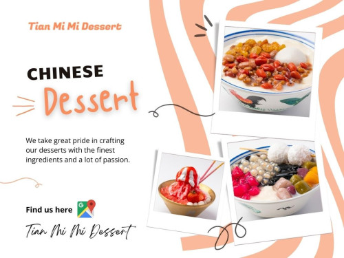 These hidden gems, from late-night Chinese dessert Singapore to other desserts, can provide a unique and flavorful experience when midnight strikes.

Tian Mi Mi Dessert 甜咪咪甜品店
Address: 824 Tampines Street 81, #01-38, Singapore 520824
Phone : +6590907007

Find Us On Google Map: https://goo.gl/maps/Eht3NzS9v8fp4d9fA

Google Business Site: https://tian-mi-mi-dessert.business.site

Our Profile: https://gifyu.com/tianmimidessert

More Photos:

https://tinyurl.com/2arut2h7
https://tinyurl.com/2b8lj9uo
https://tinyurl.com/27h68983
https://tinyurl.com/23zszlbn