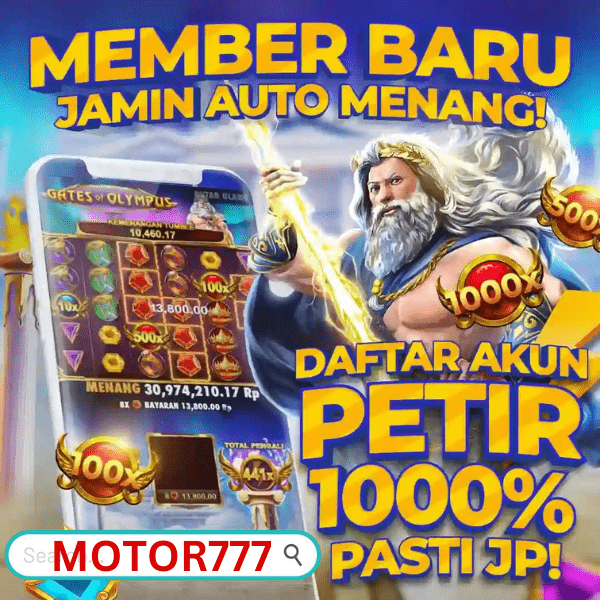 MOTOR777 : Situs Penyedia Daftar Akun Slot Gacor Motor 777 dan Link Rtp Live 2024