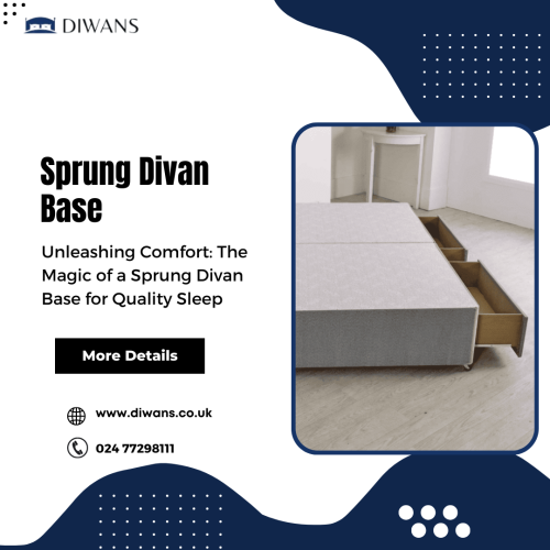 Sleep in Luxury Discover the Splendor of a Sprung Divan Base Gifyu