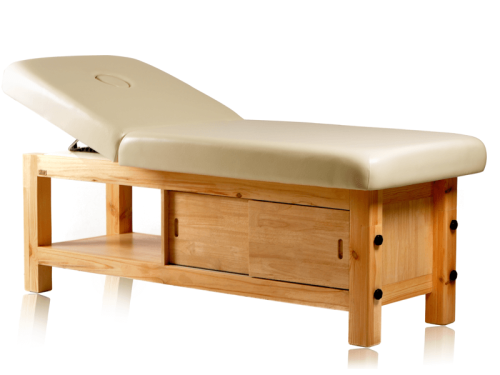 Solid wood design with tenon & mortise joinery for strength & stability during massage. Suitable for swedish massage, physical therapy and deep tissue massage. Large storage compartment, manually adjustable height & adjutable backrest.

https://www.spafurniture.in/products/kaya-massage-bed/