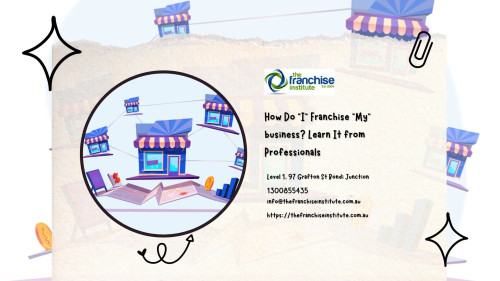 Do you always think about how do “I” franchise “my” business? Consulting with a professional can help you with that. Someone with prompt knowledge and ideas about franchising can be the right one for you. And our team at The Franchise Institute can be that one. We come with years of experience in franchising to help you with our utmost guidance. Besides reviewing your brand, we can also help you find the right franchisees. Visit us: https://thefranchiseinstitute.com.au/