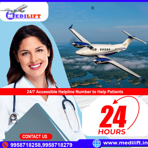 Medilift Air Ambulance Service in Patna transport patients with advanced ICU support to ensure that the patient remains in good health during the journey. Contact us if you want to book an air ambulance with advanced features.
Web:- https://bit.ly/3ihvVJk