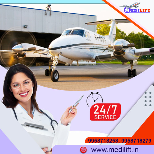 Medilift Air Ambulance Service in Guwahati gives superior ICU facilities along with professional medical team which helps in making the relocation secure and comfortable. If you need a advanced and safe air ambulance then contact us.
Web:- https://bit.ly/2YcOjLs