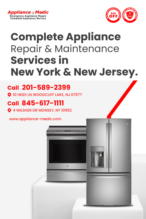 When your appliances break down, trust the expertise of Appliance Medic. Our skilled technicians provide top-notch appliance repair services, ensuring your appliances are up and running smoothly again.