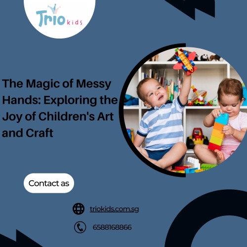 Art and craft activities play a crucial role in the development of children's creativity, imagination, and fine motor skills.
Website:https://triokids.com.sg/jarmelo/
Phone: +6588168866
Address: 37 Jalan Pemimpin Mapex #03-10 Singapore 577177
E-mail: contact@triokids.com.sg

#Children's Art#Children's Craft Activities#Art and Craft for Kids#Creative Activities for Children#Art Projects for Kids#Craft Ideas for Children#Art and Craft Techniques for Kids#DIY Crafts for Kids#Children's Art Education#Benefits of Art and Craft for Children#Fine Motor Skills Development#Imagination and Creativity in Children#Child-Friendly Art Supplies#Painting for Kids#Drawing Activities for Children#Collage Making for Kids#Sculpting and Modeling for Children#Origami for Kids#Printmaking Projects for Children#Craft Kits for Kids