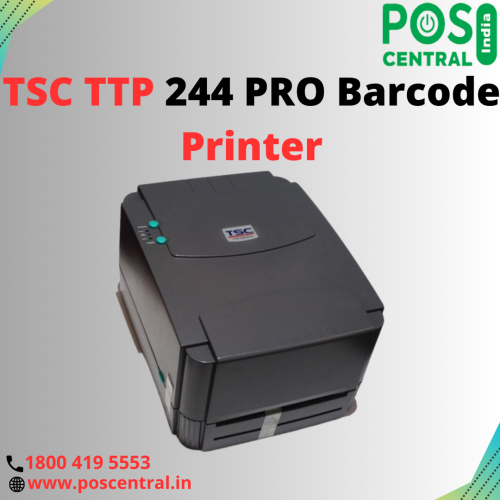 The TTP Pro 244 is equipped with a 32-bit RISC processor and 4 MB of flash memory, allowing for fast and efficient processing of print jobs. It also features 8 MB of SDRAM, which provides ample storage space for graphics and fonts. The printer has a maximum print resolution of 203 dots per inch (dpi), ensuring sharp and clear barcode and label printing. The maximum print width is 4.25 inches, accommodating various label sizes and formats. Its durability, performance, and user-friendly features make it a popular choice for businesses of various sizes. Get fair deals on the TSC TTP 244 PRO Barcode Printer from the POS India website with free shipping. For more information, visit https://www.poscentral.in/tsc-ttp-244-pro-203-dpi-up-to-5-ips-serial-and-usb-i-f-thermal-transfer-label-printer.html