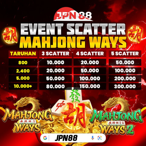 bonus SCATTER MAHJONG WAYS JPN88