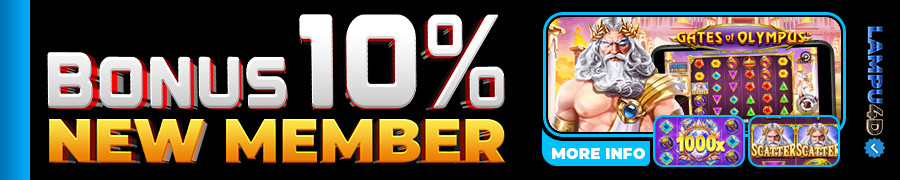 BONUS NEW MEMBER 10% ALL GAME (KECUALI TOGEL)