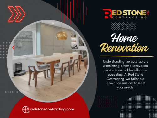 Home renovations often take longer than expected due to unforeseen challenges, material shortages, or other delays. To avoid frustration, it's crucial to establish a realistic timeline upfront.

Official Website: https://redstonecontracting.com

Contact: Home Renovation Contractors By Red Stone Contracting
Address: 1040 Speers Rd, Oakville, ON L6L 2X4, Canada
Phone: +1 905-901-1006

Find Us On Google Map: https://maps.app.goo.gl/kb5UoNkzTXieMSNX9

Our Profile: https://gifyu.com/homeaddition
More Images: https://tinyurl.com/2aa6fb7h
https://tinyurl.com/23ln6om9
https://tinyurl.com/2c9bqlm7
https://tinyurl.com/25ksz23w