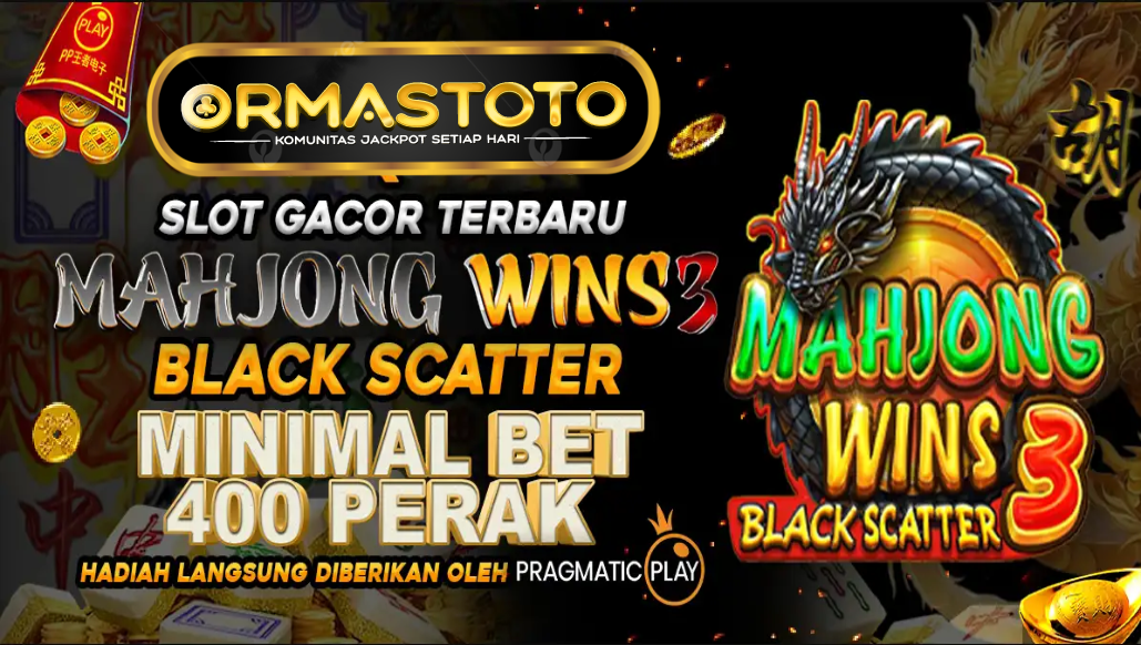 ORMASTOTO : Daftar Games MAHJONG WINS 3 Paling Mudah Nembak Dengan Deposit Qris Dan Bet 400 Perak