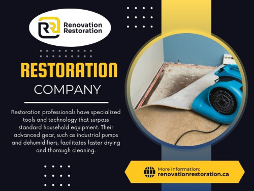 Finally, hiring a professional restoration company gives you peace of mind. Knowing that experienced experts are handling the restoration allows you to focus on other aspects of recovery, whether it's your family, business, or personal well-being.

Official Website: https://renovationrestoration.ca

Contact : Renovation Restoration Inc
Telephone: 416-904-3131
Address: 3080 Yonge St, Toronto, ON M4N 3N1

Find Us On Google Map: https://maps.app.goo.gl/FdepGhGHiVyqRbRQA

Our Profile: https://gifyu.com/lobbyrenovation
More Images: https://tinyurl.com/24uluman
https://tinyurl.com/2awclplj
https://tinyurl.com/25jygsat
https://tinyurl.com/2289t2yp